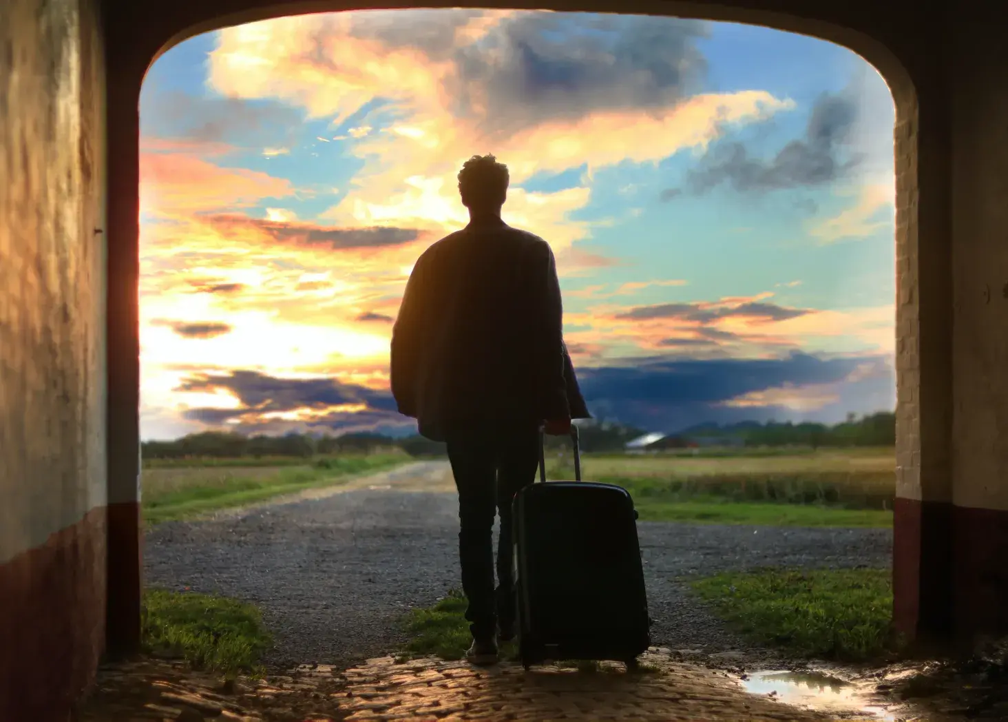 Leaving for a trip